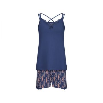 Charliechoe Women Shortama The Only One in the Sea blauw L -